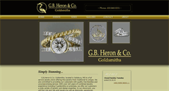 Desktop Screenshot of gbheron.com